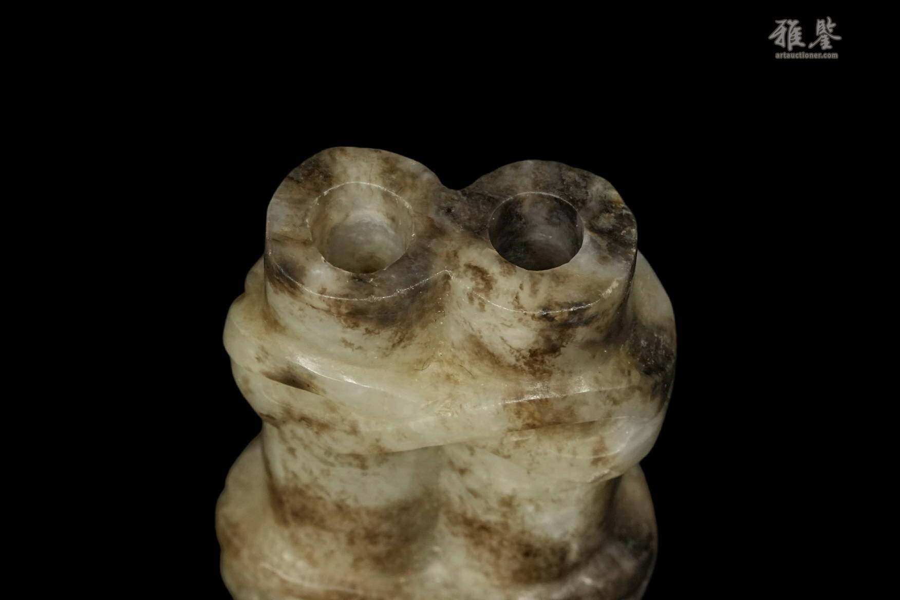 宋代双连玉勒子