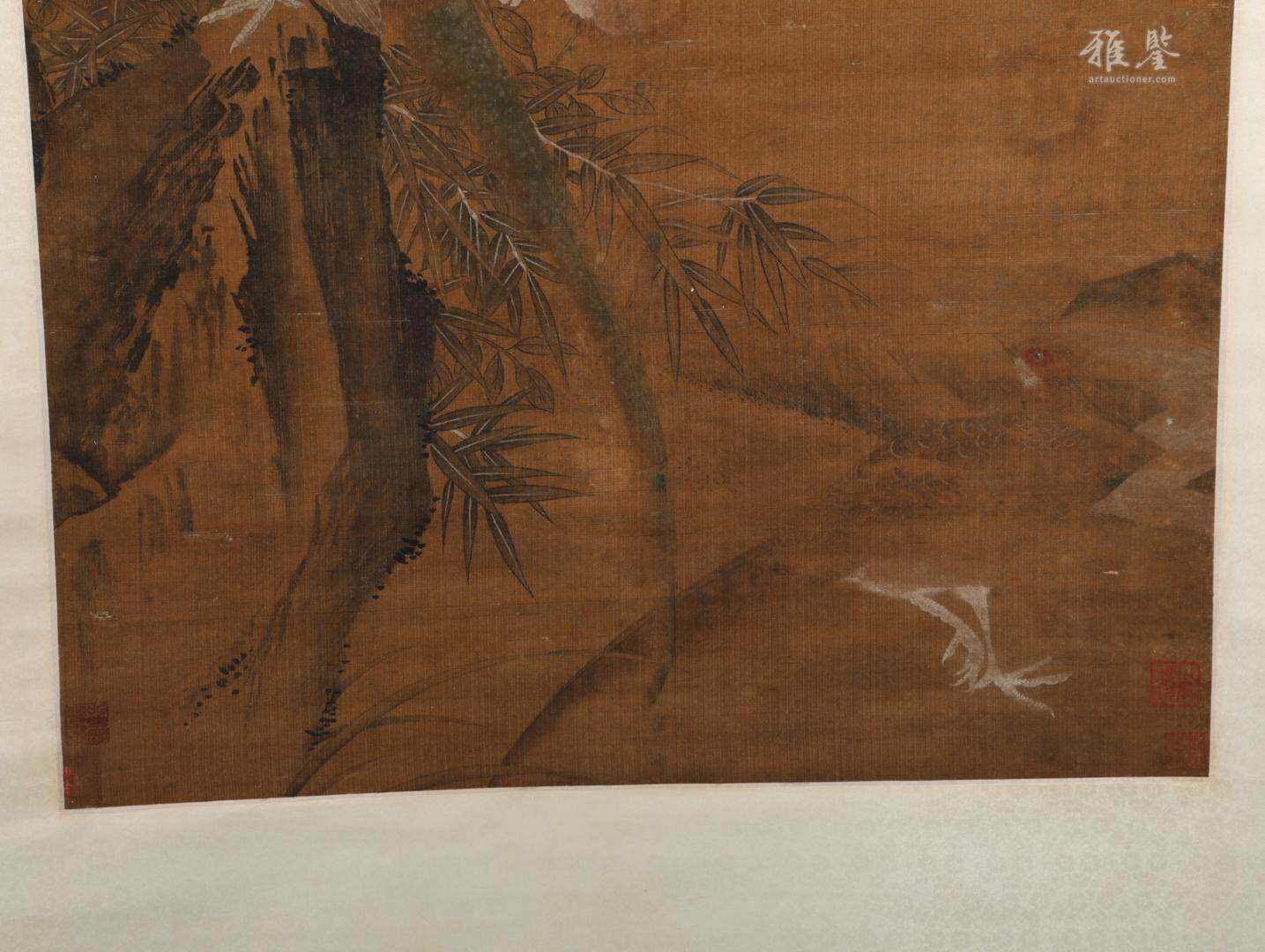 文俶 花鳥圖