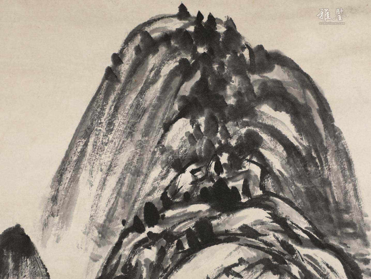 吳昌碩 山水圖
