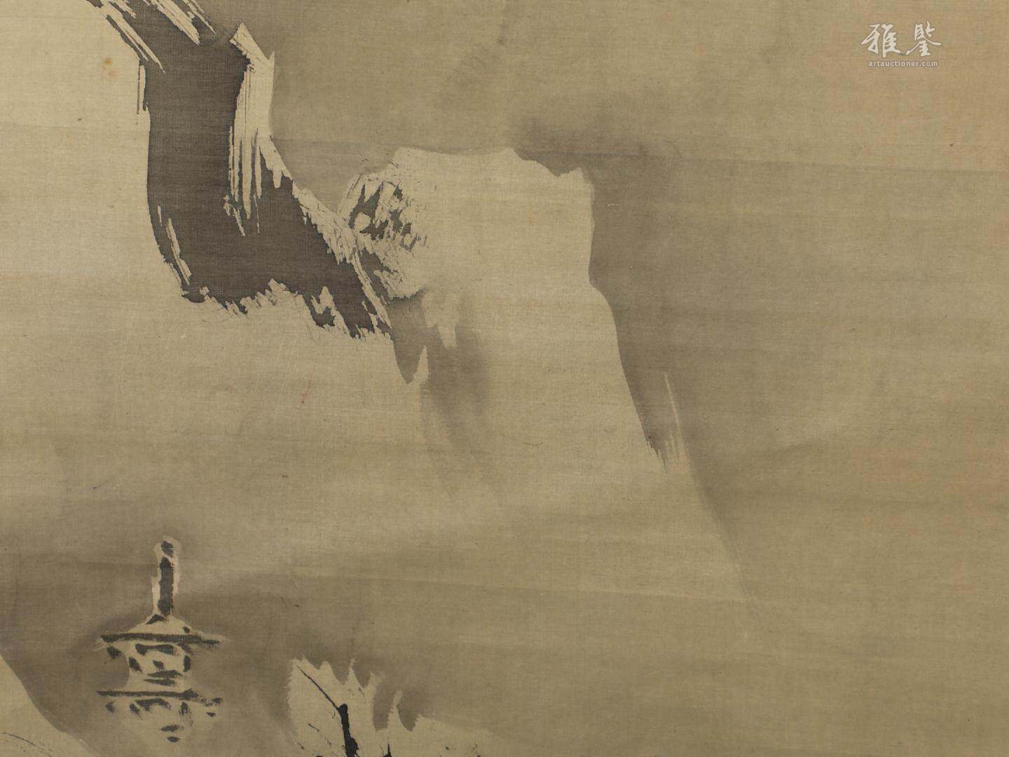 木庵題洞雲作山水觀音
